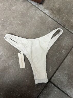 Somerfield Swim White Byron Bikini Bottom
